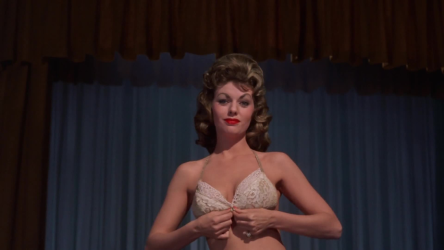 I assume she's smiling at Audrey here.