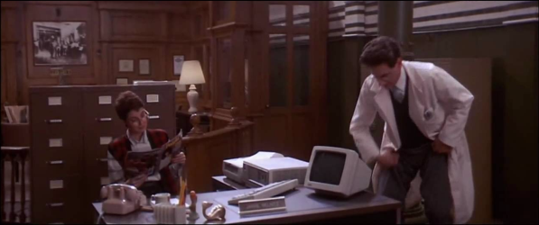 Annie was a big enough start in part 2 to be able to wear a wig rather than chop her hair off.